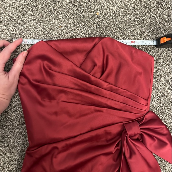 White House Black Market Strapless Bow Dress. Women’s 00. - Picture 2 of 10